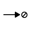 Protein degradation reaction glyph