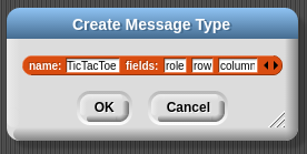 TicTacToe Message Type Def