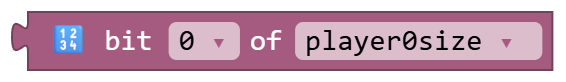 bit 0 of player0size