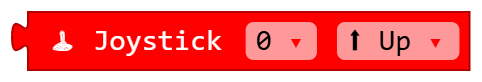 Joystick 0 Up