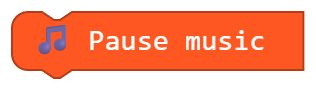 Pause music