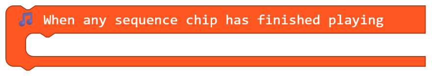 When any sequence chip has finished playing ?