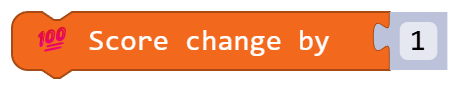 Score change by 1