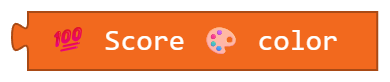 Score color