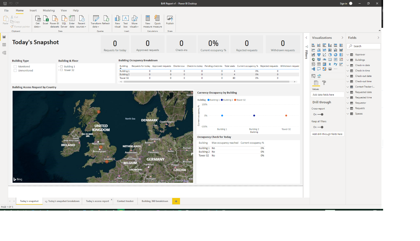 Building access PowerBI 