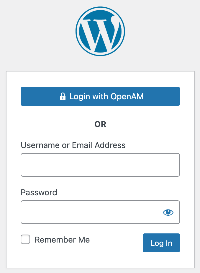 WordPress Login