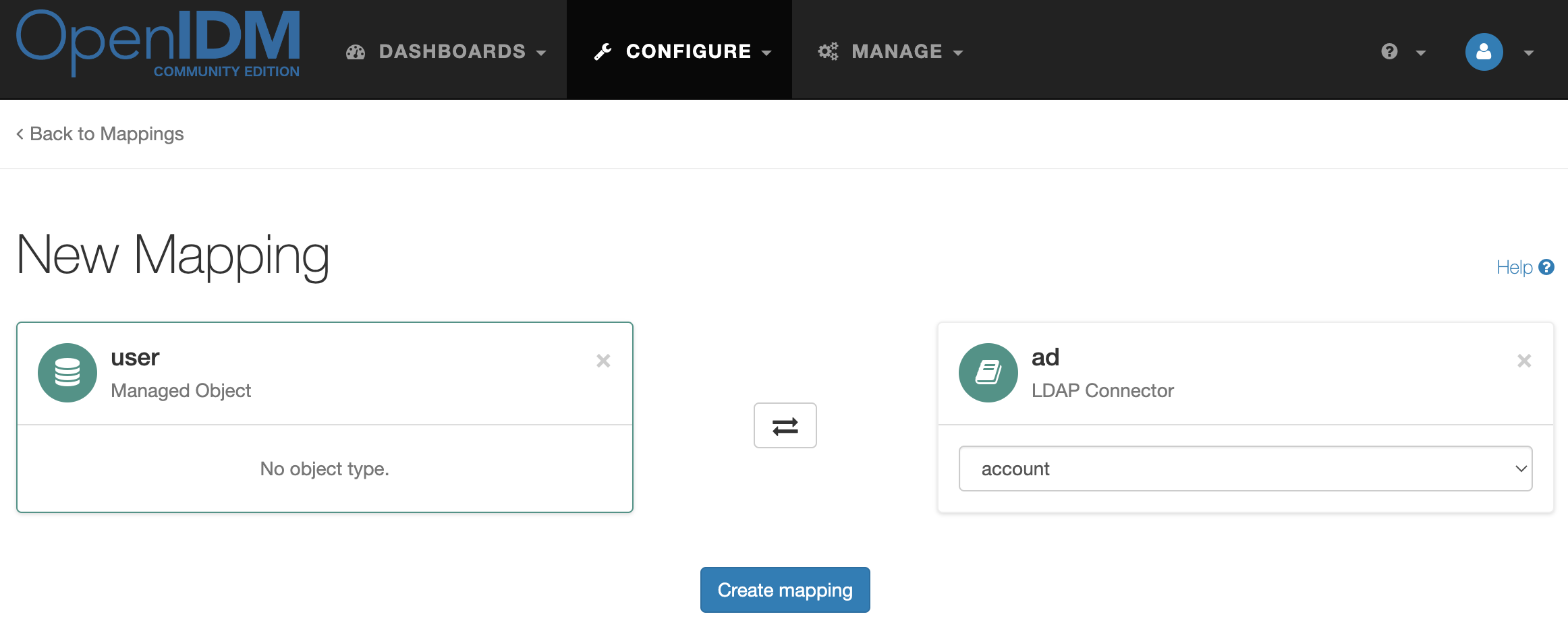 OpenIDM User AD Mapping