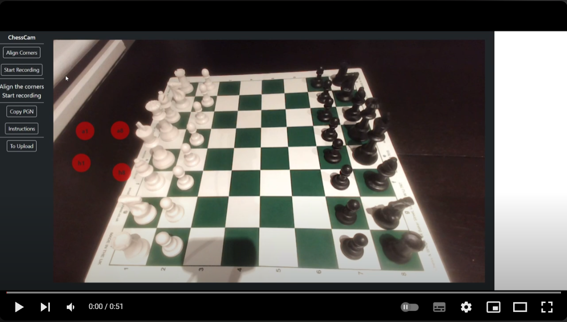 GitHub - Pbatch/CameraChessWeb: Record a chess game live and