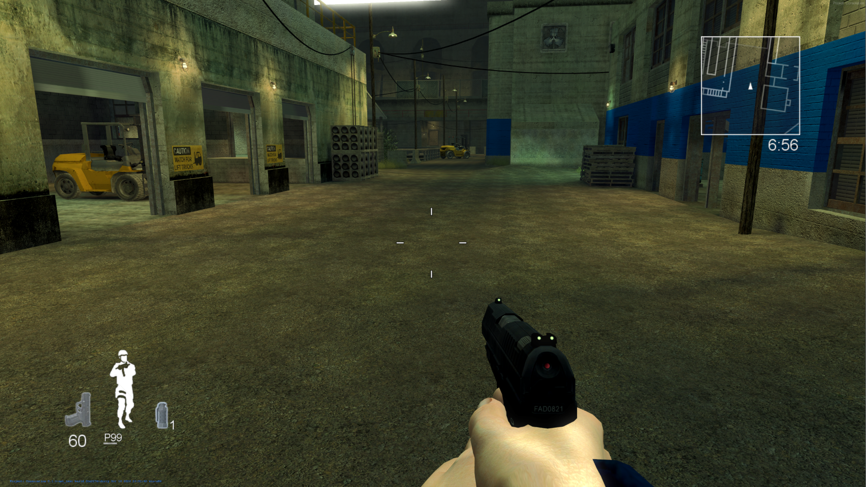 DLC conversion progress shared by Mo: warehouse yard