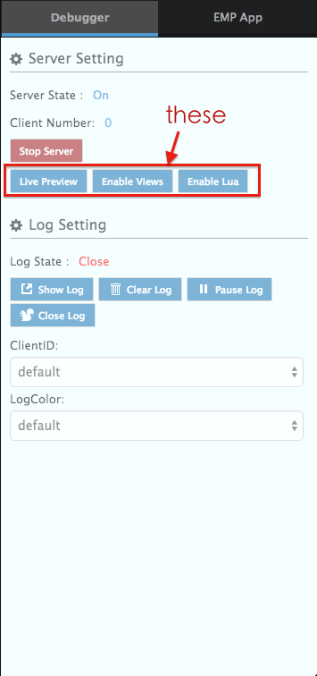 Debugger State Panel