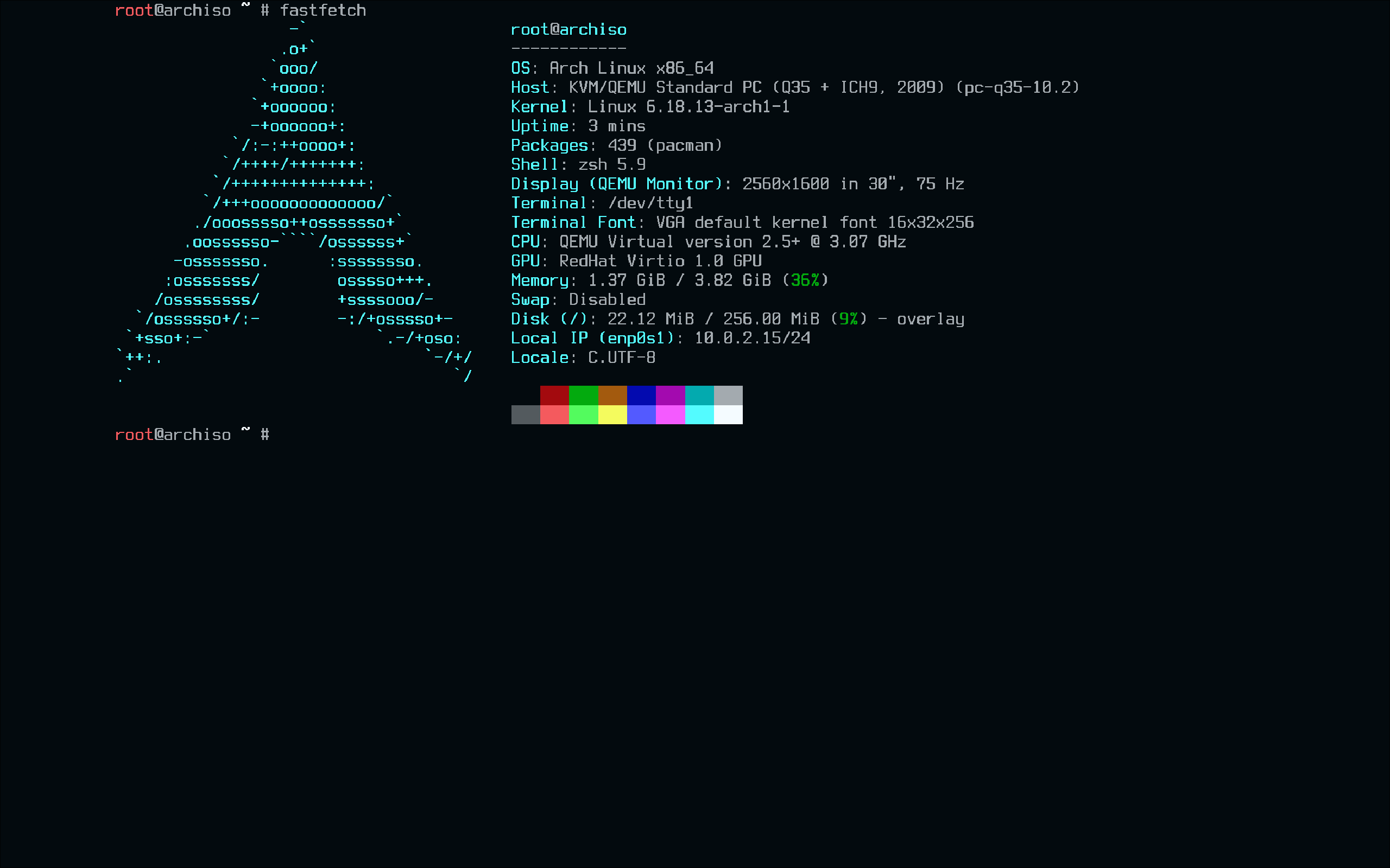 Arch Linux Screenshot