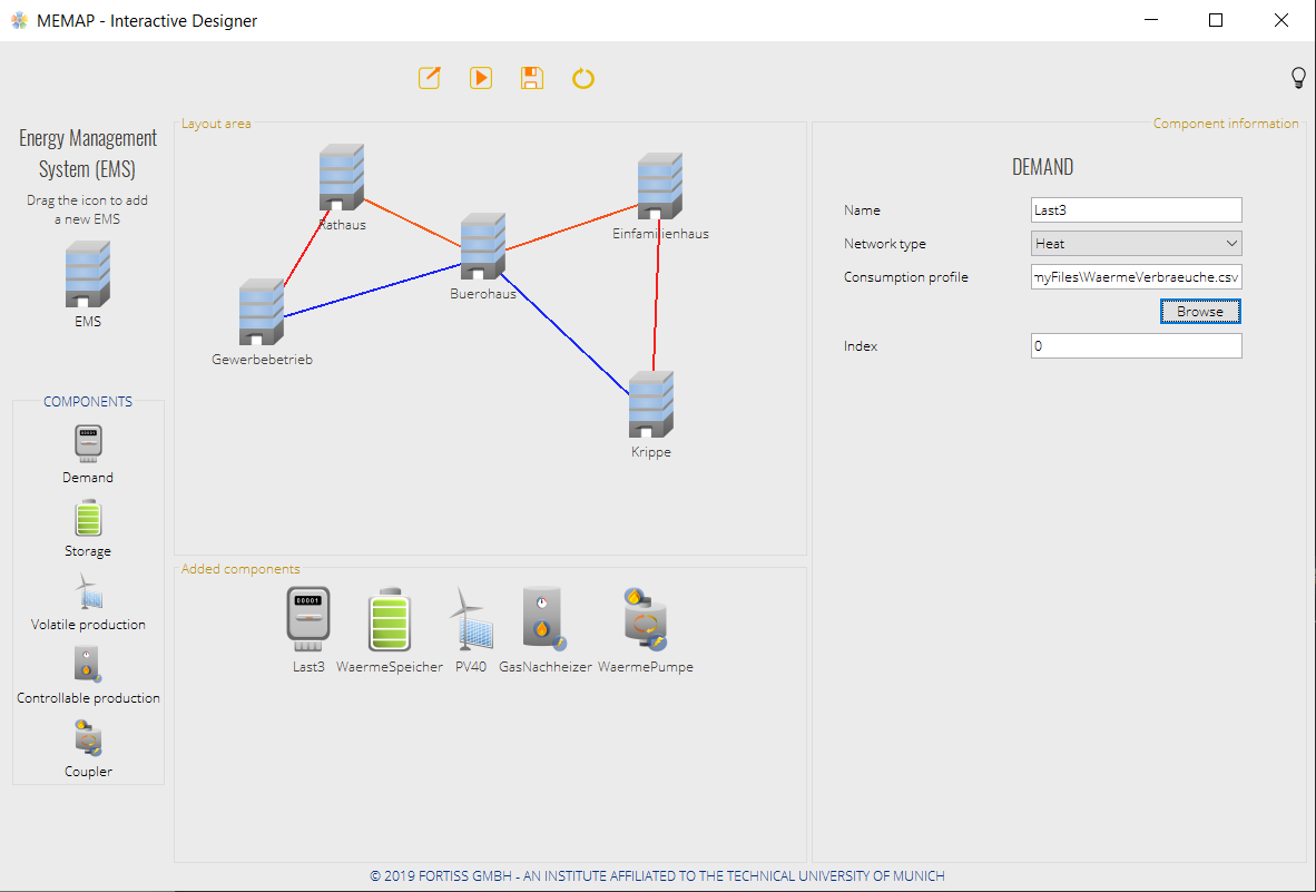 MEMAP Planning Tool