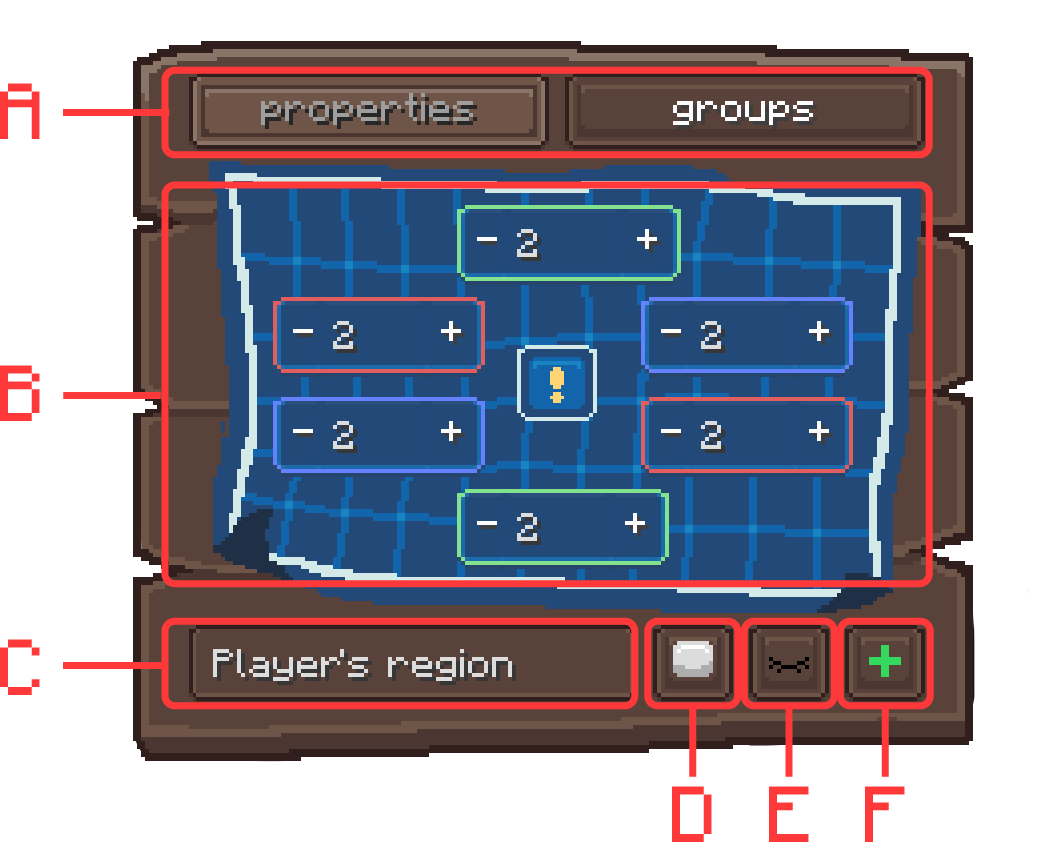 Region Table Main GUI