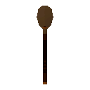 Wood shovel