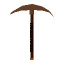 Copper pickaxe