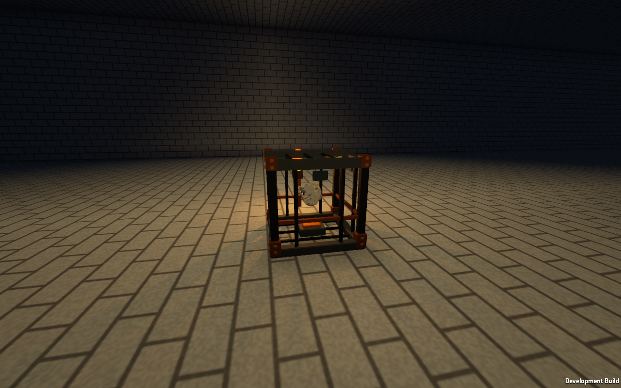 Placed light prevents new spawns from this cage