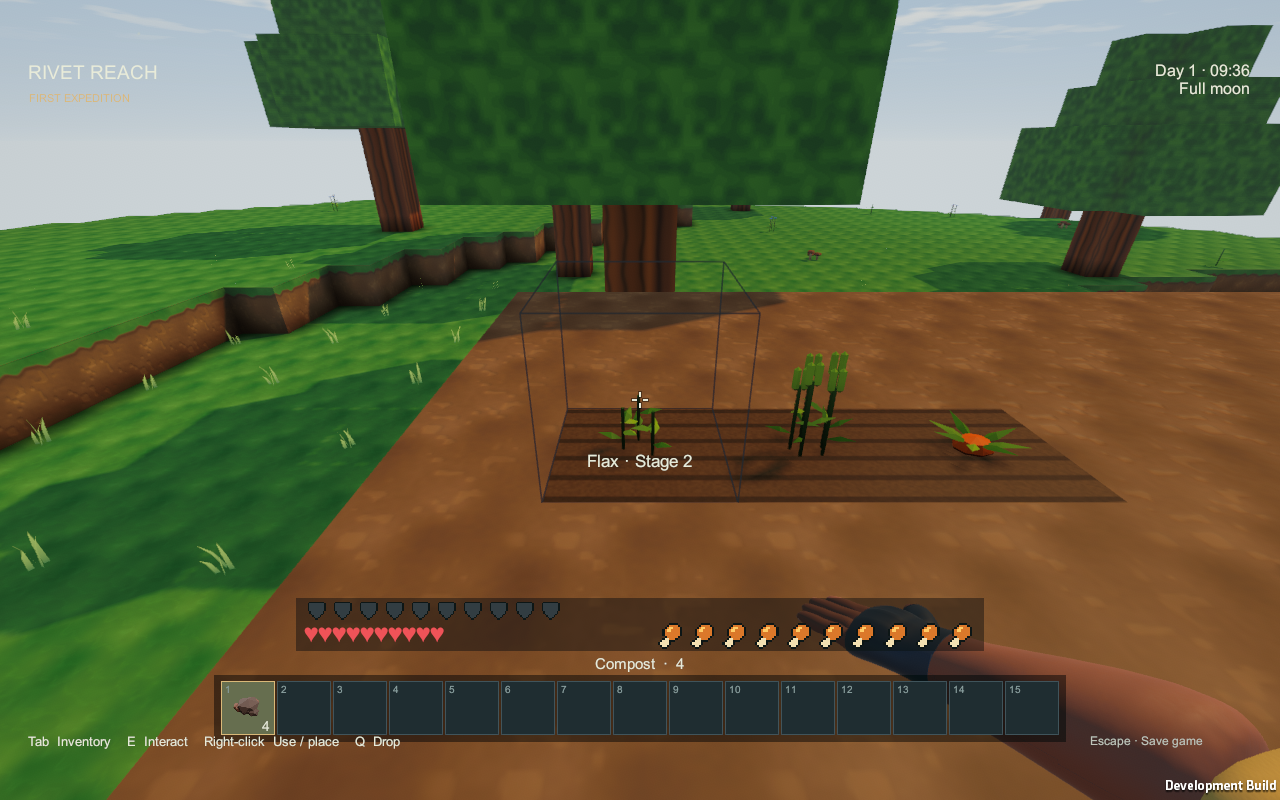 Using Compost on an immature crop