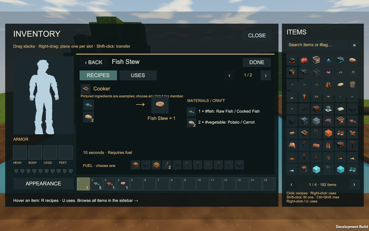 Fish stew ingredients and cooker recipe