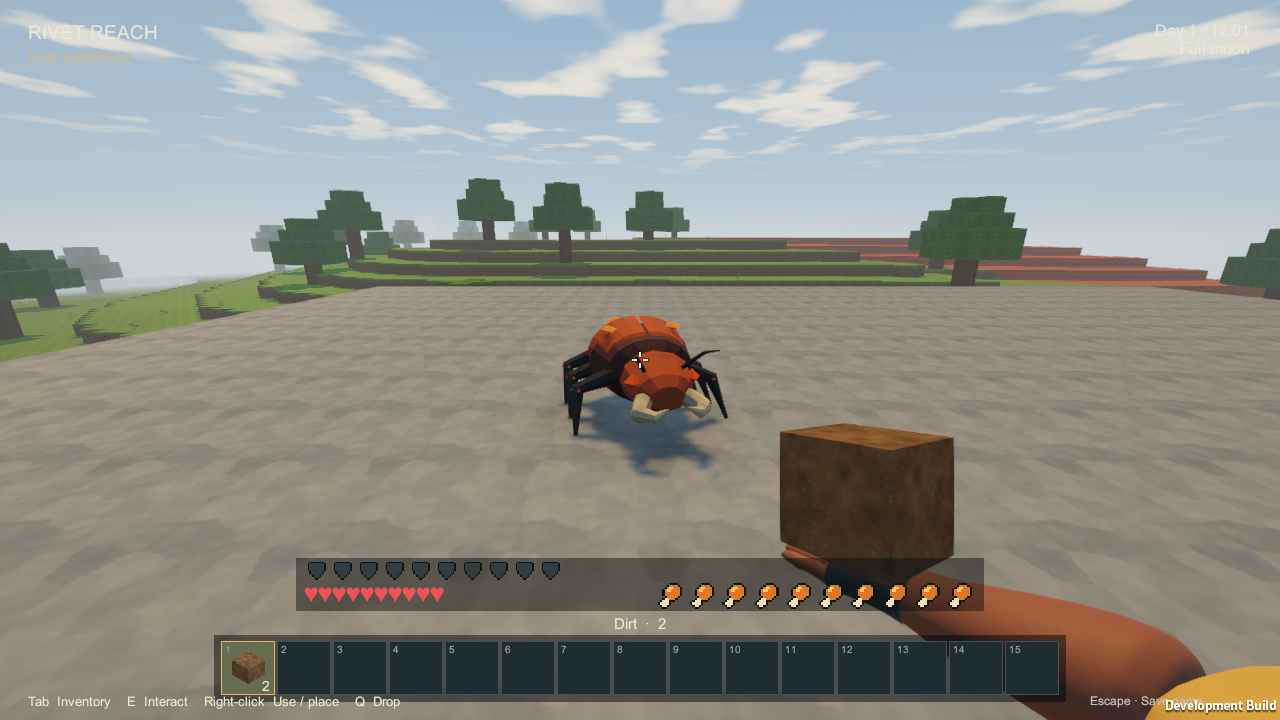 Rustback beetle in the game