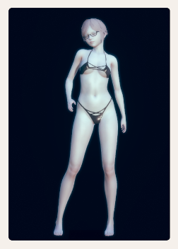 Emiko Langley — Bathwear 01
