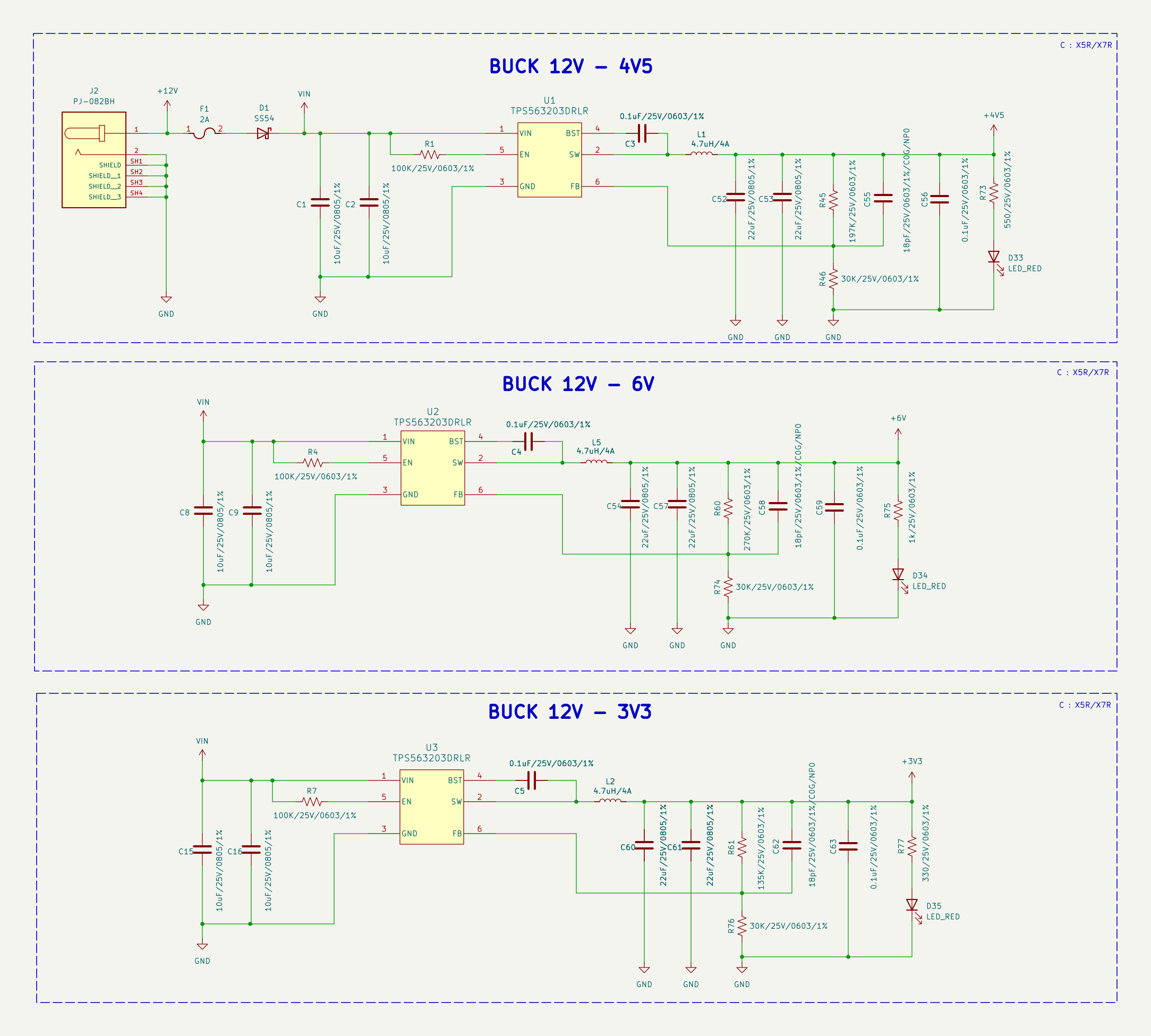 RheoBoard v1 power bucks