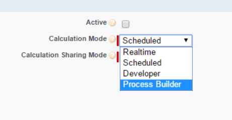 Process Builder Sharing Mode