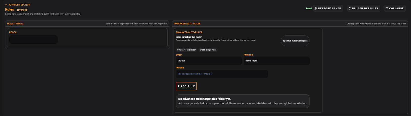 Advanced auto-assignment rules