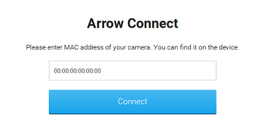 Entering MAC address