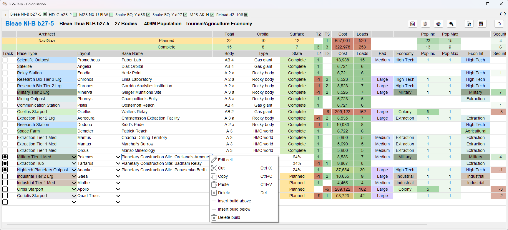  width=500px| alt=Colonisation Planning Window