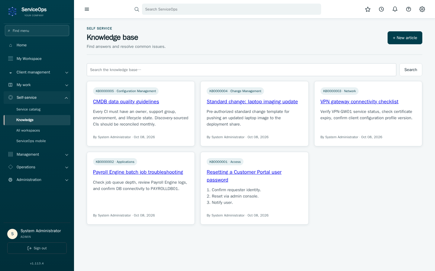 Knowledge base