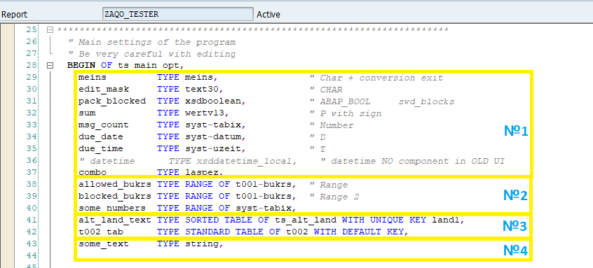 abap select options values from internal table