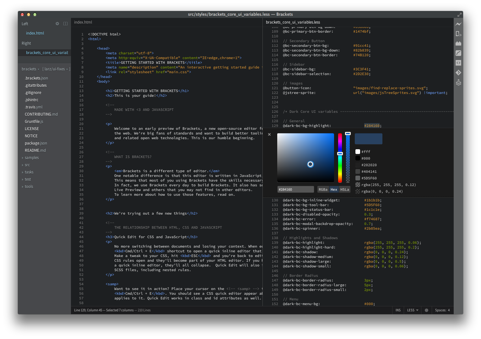 Brackets. Brackets html. Текстовый редактор Brackets. Adobe Brackets.