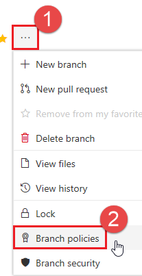 azure branch policies