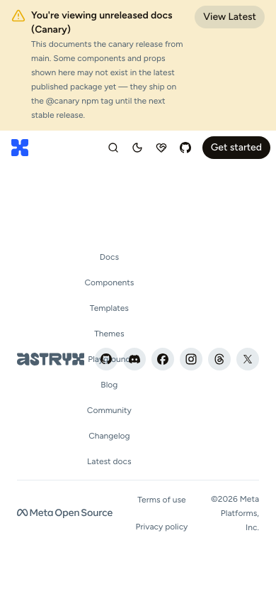 mobile footer before