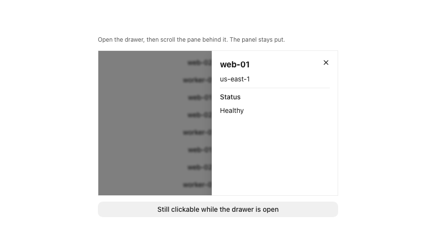 Current head: bounded modal remains pinned after pane scroll