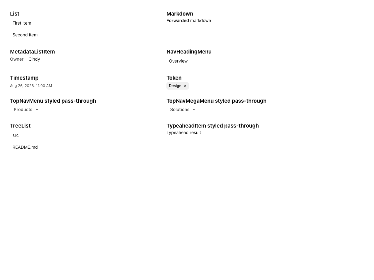 Before: ten components before pass-through forwarding