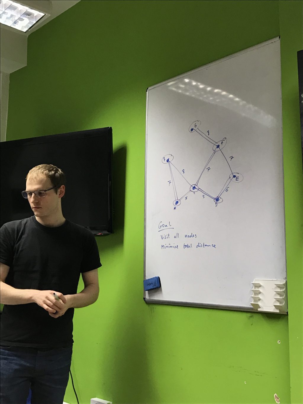 Chris Patuzzo shows us a minimum spanning tree (alternate angle)