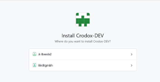 Install Crodox-DEV