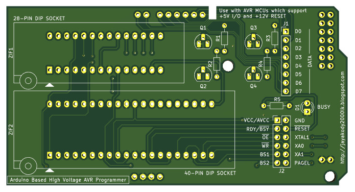 PCB Top View