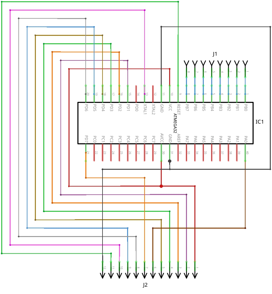 HV2 wiring layout