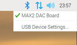 MAX2 entry in Raspbian desktop
