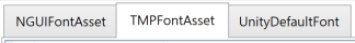 Font Asset Plugin Tab