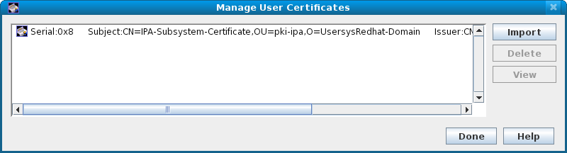 Added certificate