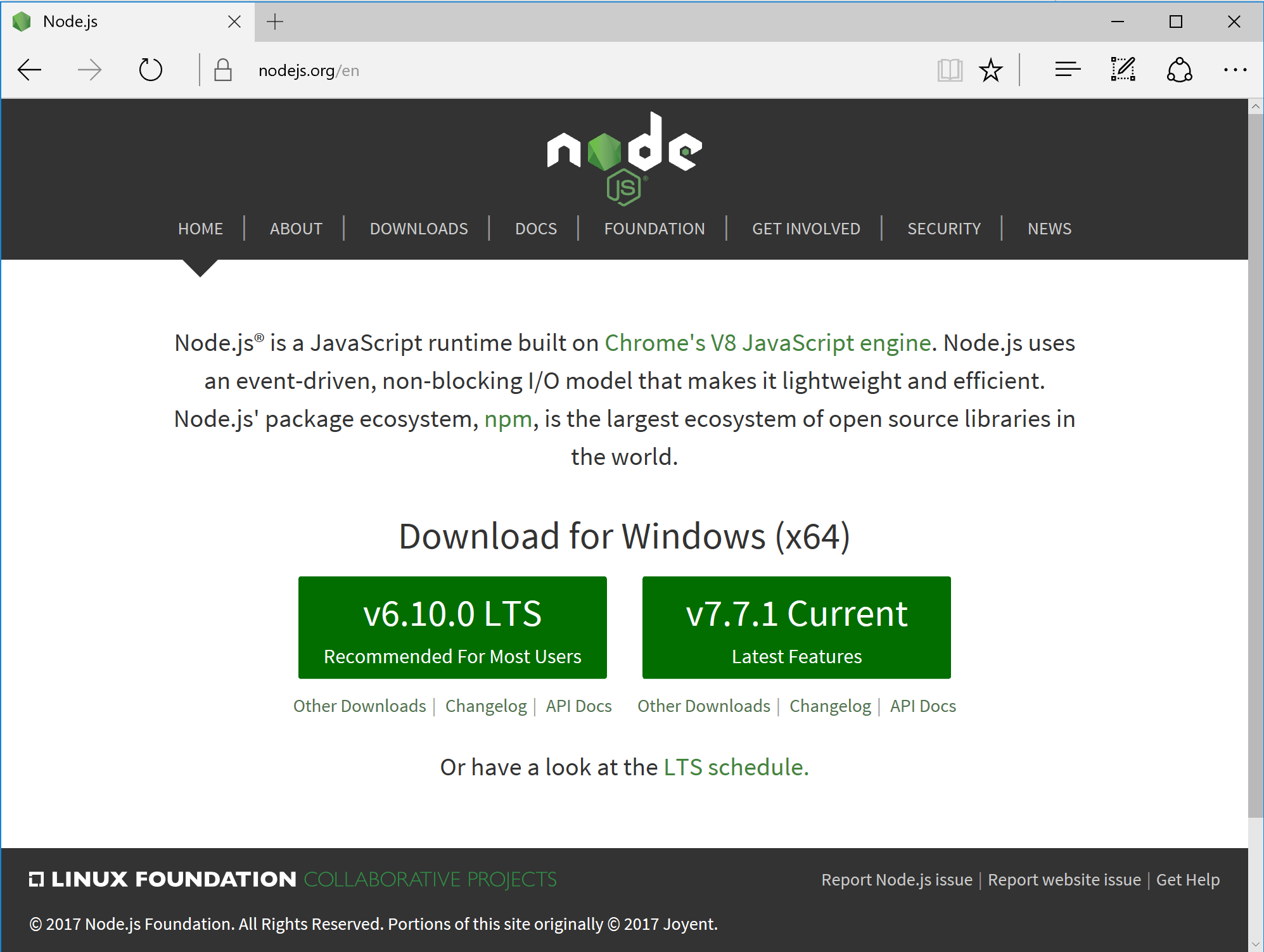 Node js download. I can't install node js app in c Panel.