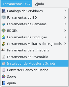 instalador de modelos de scripts.