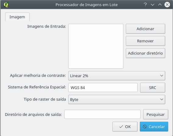 ferramentas de processamento em lote do DsgTools.