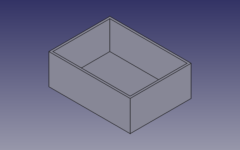 Hollow enclosure base