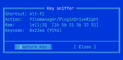 Диалог Key Sniffer
