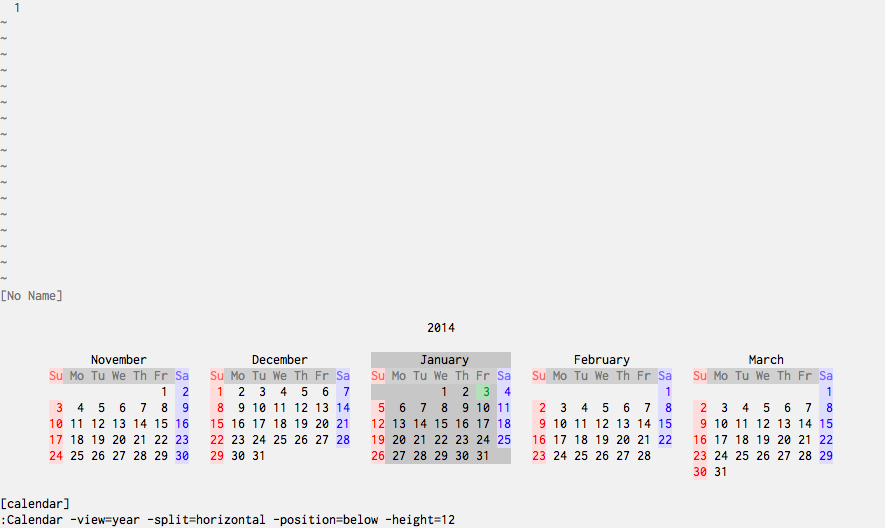 calendar.vim