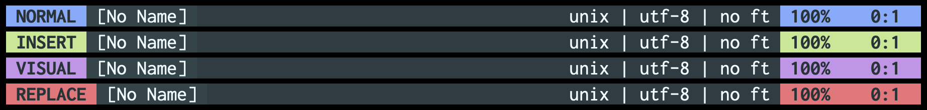 lightline.vim - material